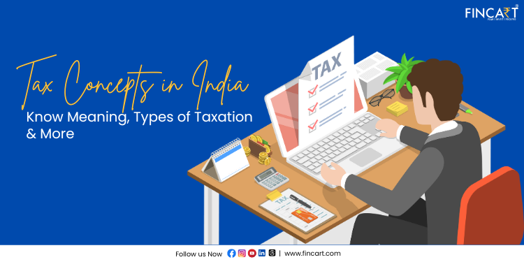 Tax concept in india